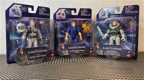 Lightyear Movie Toys 2022 4 Figures XL 01 Buzz SOX Space Ranger