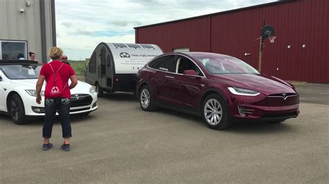 Tesla Model X Driving Across Canada Towing Camper - YouTube