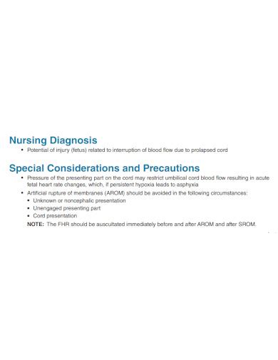 Nursing Diagnosis 24 Examples Format How To Write Pdf