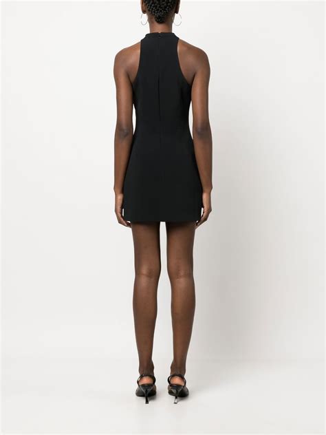 David Koma Crystal Embellished Minidress Farfetch