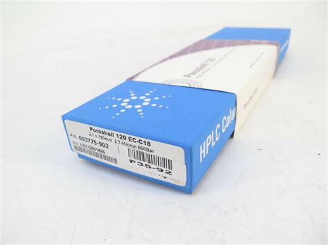 Agilent Poroshell 120 EC C18 2 1x150mm 2 7 Micron 600Bar 693775 902 EBay