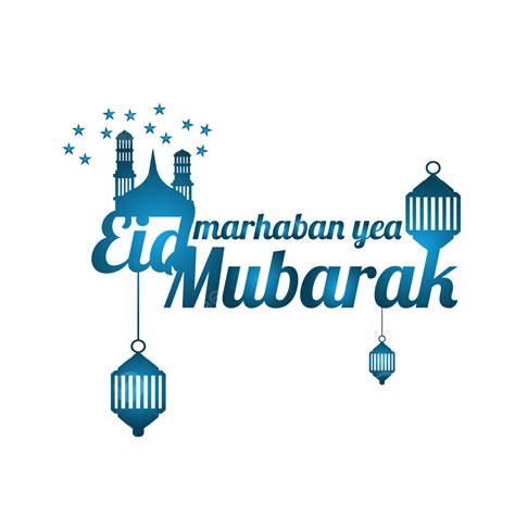 รูปeid Mubarak มือวาดมัสยิดโคมไฟและดาวในพื้นหลังโปร่งใส Png ฉลองอี๊ด