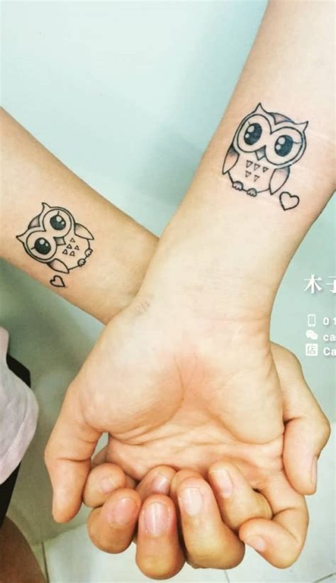 Dashing Owl Tattoo On Wrist Blurmark