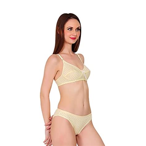 Buy Clasora Womens Cotton Bras Panty Set Sexy Lingerie For Honeymoon