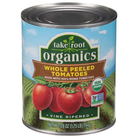 Save On Take Root Organics Tomatoes Whole Peeled Order Online Delivery