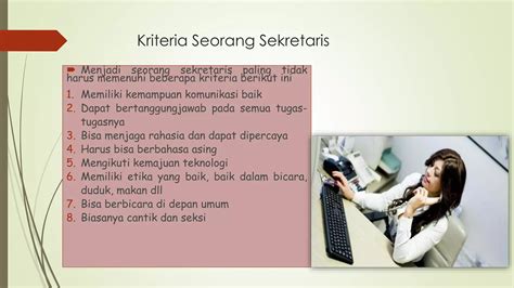 Tugas Peranan Sekretaris PPT