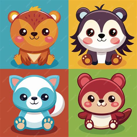 cute animal mascot 6
