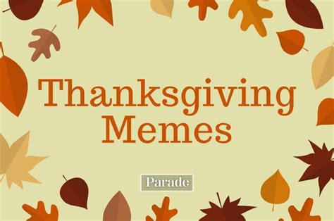 Funny Thanksgiving Memes For A Happy Turkey Day