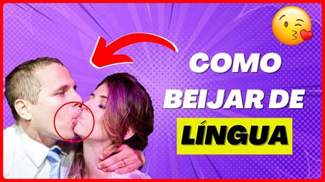 Como Beijar De L Ngua Do Zero Youtube