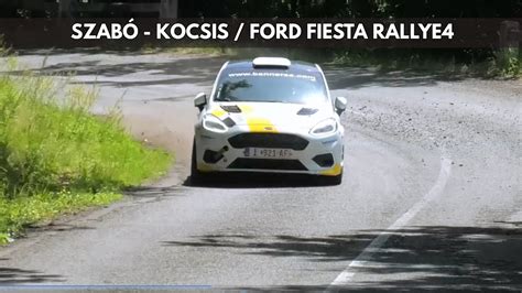 Szabó Kocsis Ford Fiesta Rallye4 Bakonya Rally 2024