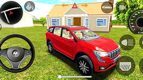 Indian Cars Simulator 3d Red Cooler Car Driving Gadi Wala 3d Game