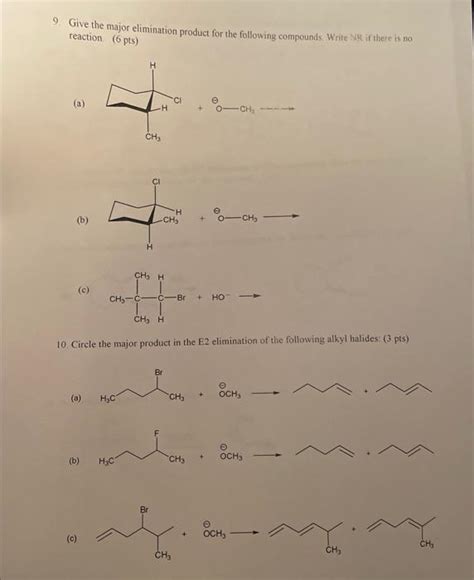 Solved 1 Arrange The Following Alkyl Halide In Order Of Chegg