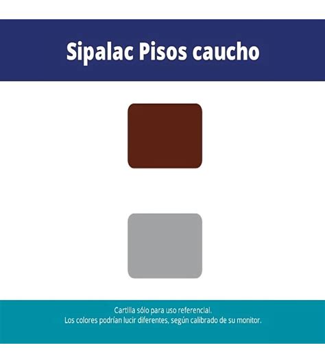 Pintura Piso Sipalac Caucho Clorado 1 Gl Monocomp Gris Socodima Cl