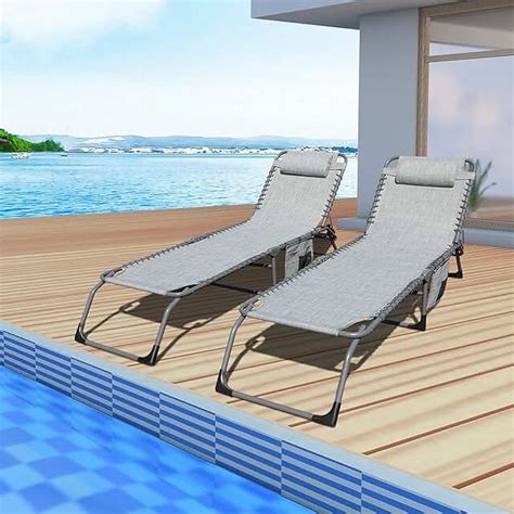 Amazon.com: pool deck lounge chairs