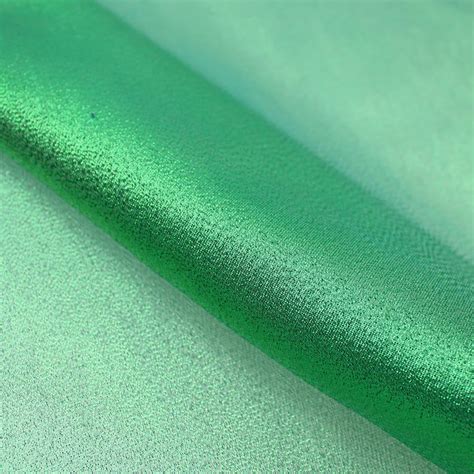 Metallic Organza Green Lullabee Fabrics