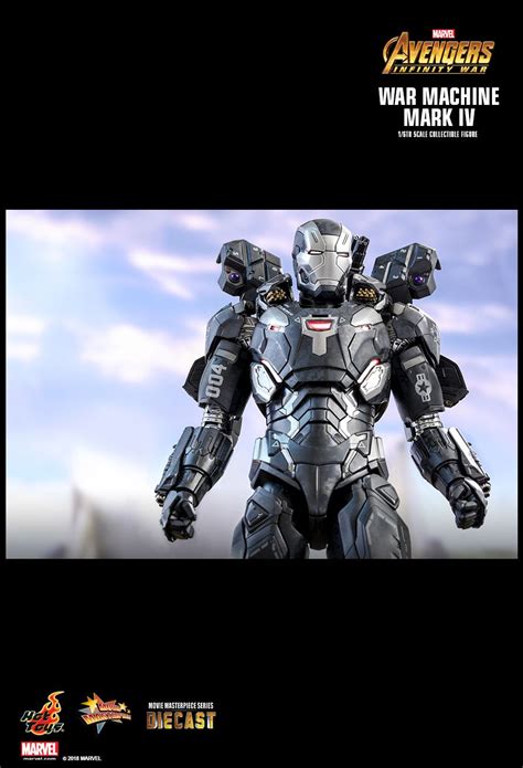 Avengers Infinity War War Machine Mark IV 1 6 Hot Toys