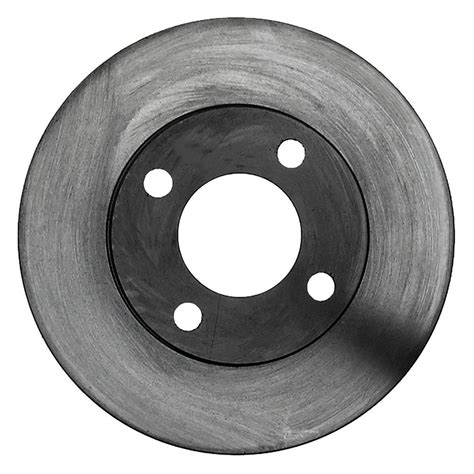 ACDelco 18A608A Silver Plain Vented Front Brake Rotor