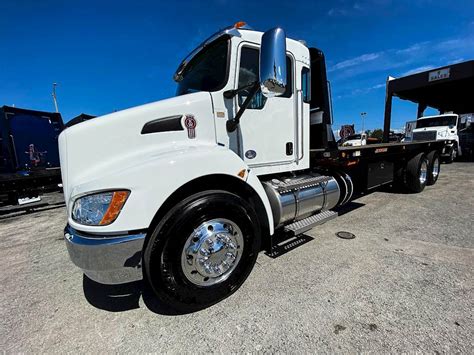 2021 Kenworth T370 Tandem Axle Rollback Tow Truck Paccar 350hp 6