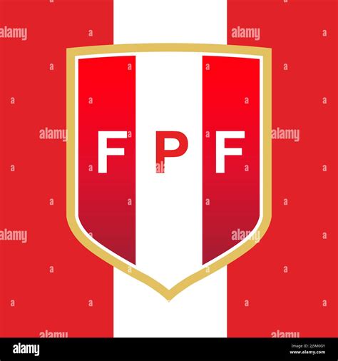 Peru football federation logo with national flag, FIFA World Cup 2022 ...