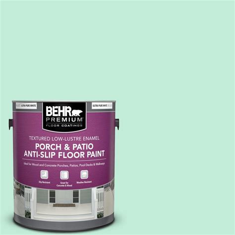 Behr Premium Gal A Seafoam Pearl Textured Low Lustre Enamel