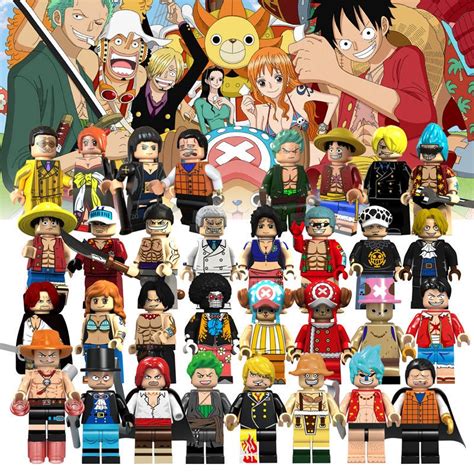 One Piece Building Block Minifigure Sonny Pirate Ship Luffy Zoro