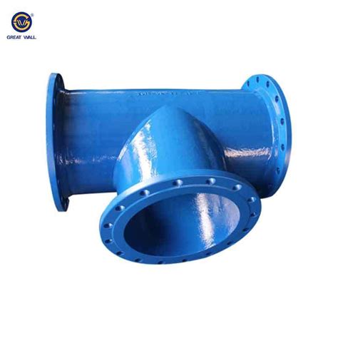 Fusion Bonded Epoxy Coating Ductile Iron Pipe Fitting For Di Pipe Joint China Ductile Iron