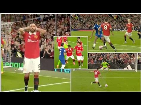 Man Utd 4 1 Chelsea Enzo Fernandez Lost It After Bruno Fernandes Ice