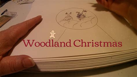 Woodland Creatures Christmas Snow Globe In Ink Copd And Living Well