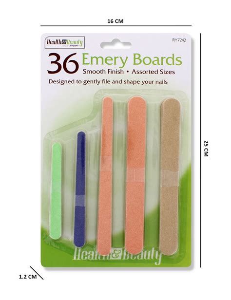 Wholesale Emery Boards 36 pcs