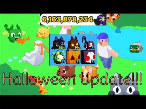 Pet Simulator X Halloween Update Youtube