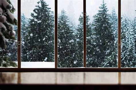 Snowy window view Stock Photos, Royalty Free Snowy window view Images ...