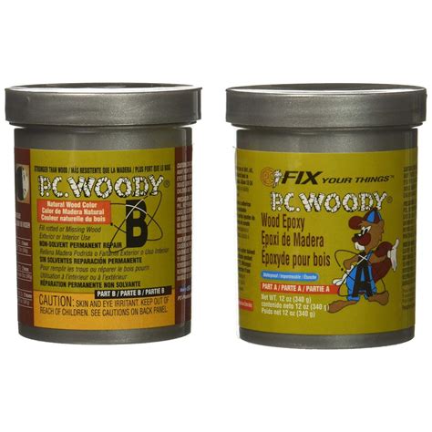 PC-Woody Epoxy Paste 12oz 163337 - Hardware&Tools Online Store