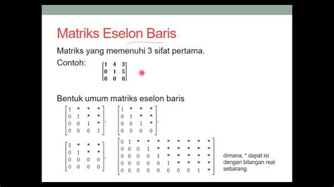 Contoh Matriks Eselon Hot Sex Picture