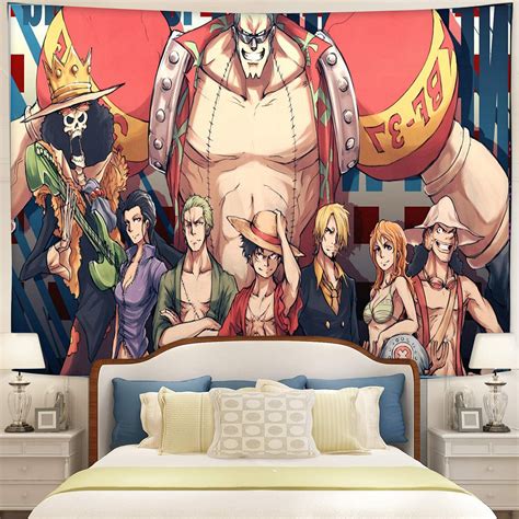 One Piece Characters Wall Tapestry for Stylish Room Decor - AnimeBape