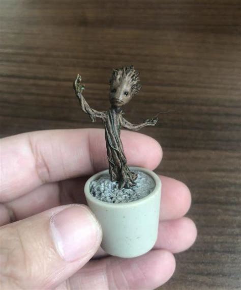 MARVEL GUARDIAN OF THE GALAXY HOT TOYS 1 6 SCALE MMS254 ROCKET AND GROOT SPECIAL BONUS POTTED