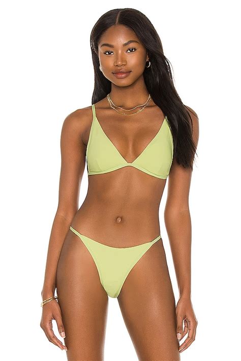 Lspace Millie Bikini Top In Mojito Revolve