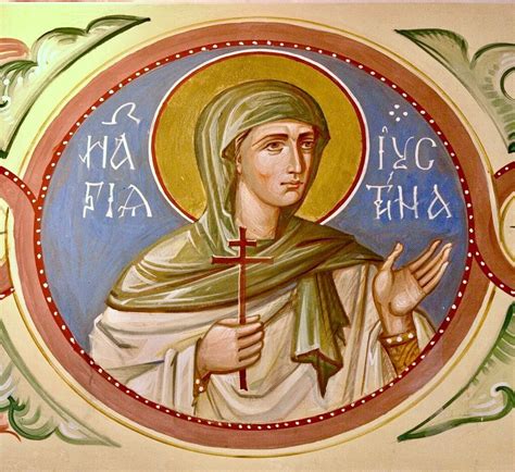 St. Justina by Svetlana Rzhanitsyna | Iconography, The doors of ...
