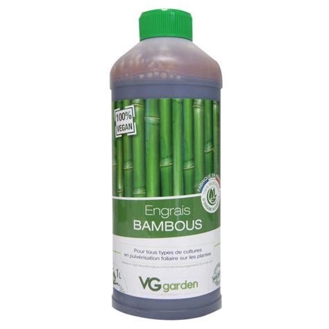 Engrais Bambous Bio Vegan