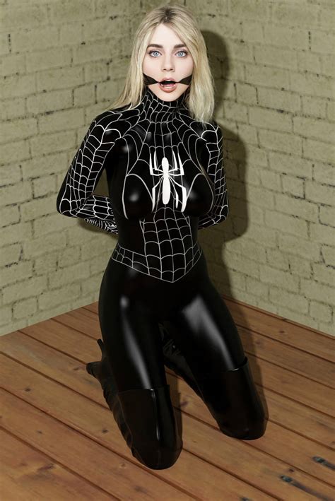 Spider Woman Gagged 2 By Czart21 On Deviantart