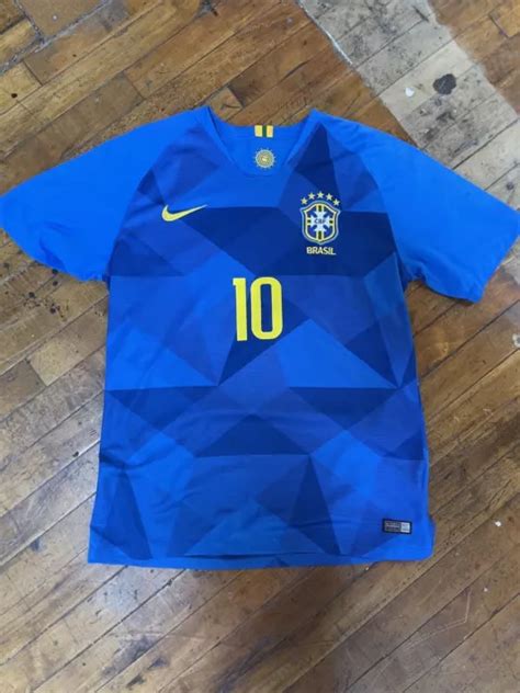 Nike Neymar Jr Brazil Away Jersey Fifa World Cup Picclick