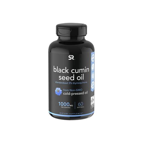 Sports Research Black Cumin Seed Oil 1000 mg Масло семян черного