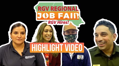 Rgv Regional Job Fair Highlights August Youtube