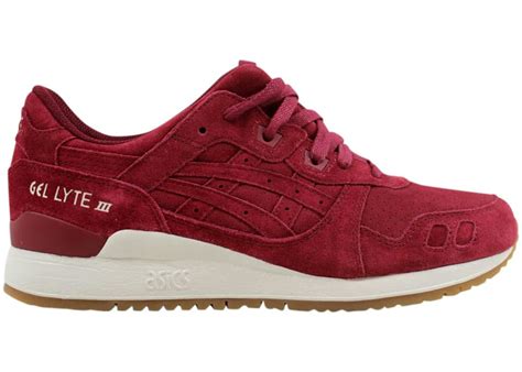 ASICS Gel Lyte III 3 Burgundy - H8B4L-2626