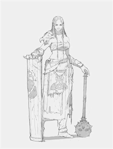 Artstation Sketches Commission Ben Juniu Digital Artist Sketches