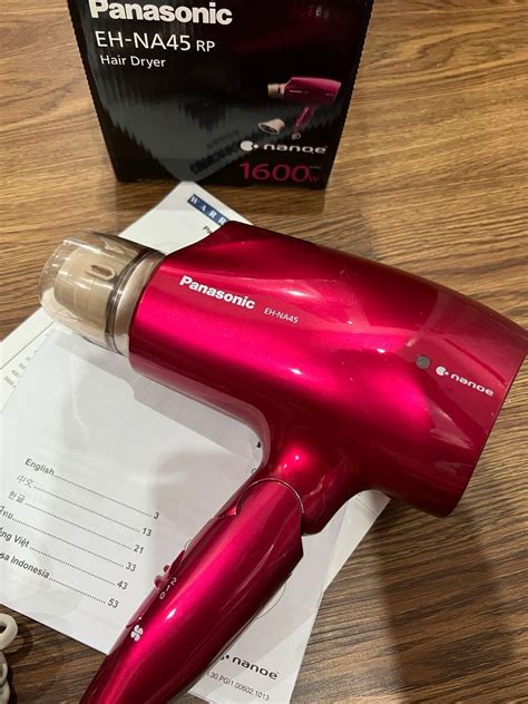 Panasonic Hair Dryer With Nanoe Technology EH NA45 Beauty Personal