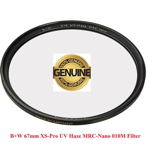 B W Mm Xs Pro Uv Haze Mrc Nano M Filter