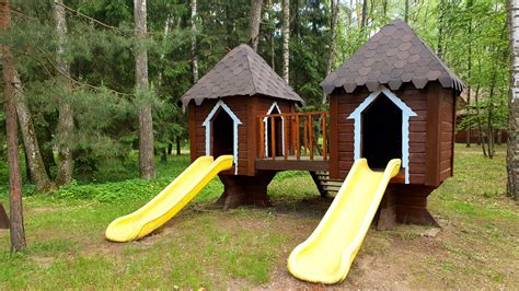 Уличные игровые комплексы - Загородный отель Вятичи