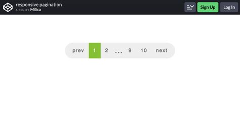 Creative and Free Bootstrap Pagination Example