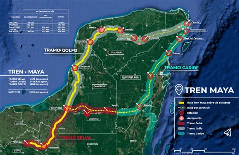 Planifica Tu Viaje En Tren Maya Mapa De Rutas Y Atracciones Imperdibles