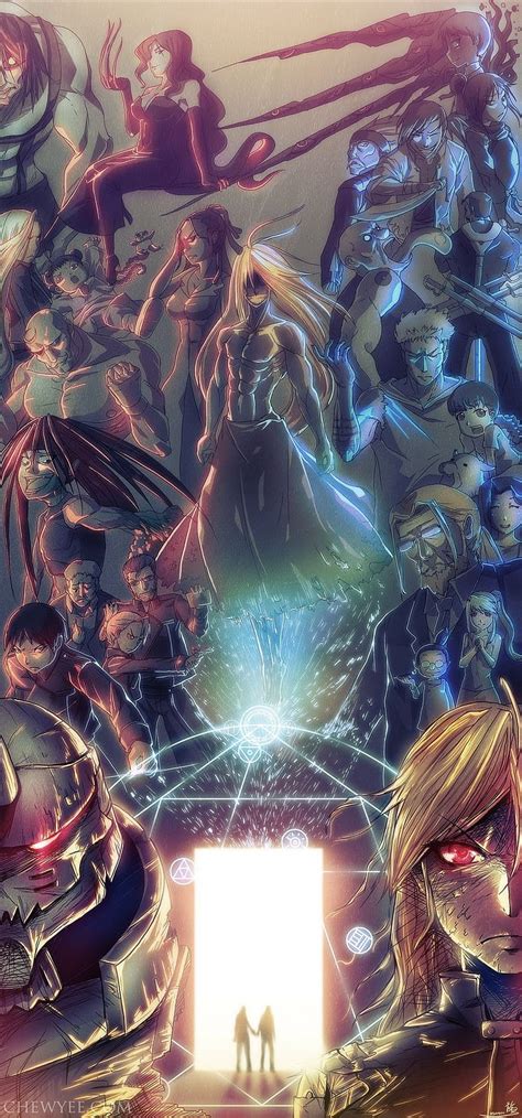 Fullmetal Alchemist Brotherhood Characters Wallpaper